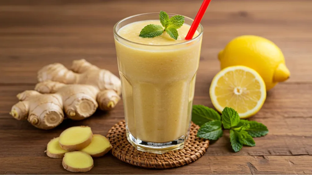 Lemon-Ginger Glow Smoothie