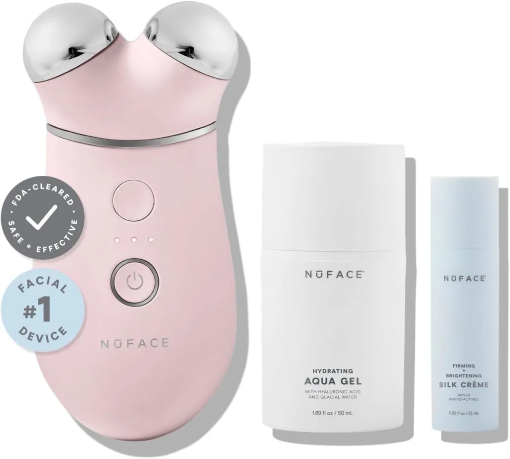 NuFACE Trinity+ Microcurrent Facial Device Kit
