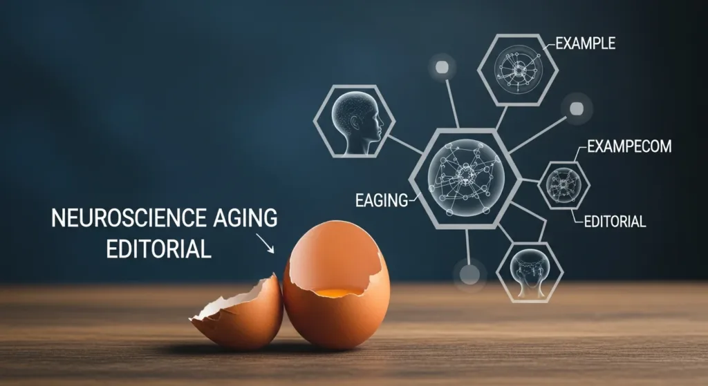 A cracked egg on a wooden table lit by soft morning light, symbolizing the connection between everyday foods, nutrition, and long-term brain health.